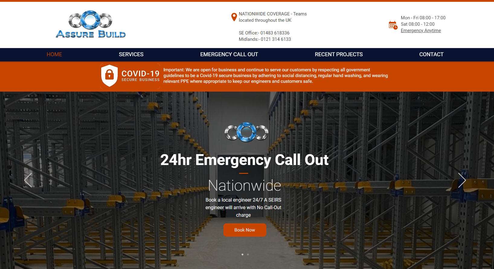 Assure Build Ltd Website