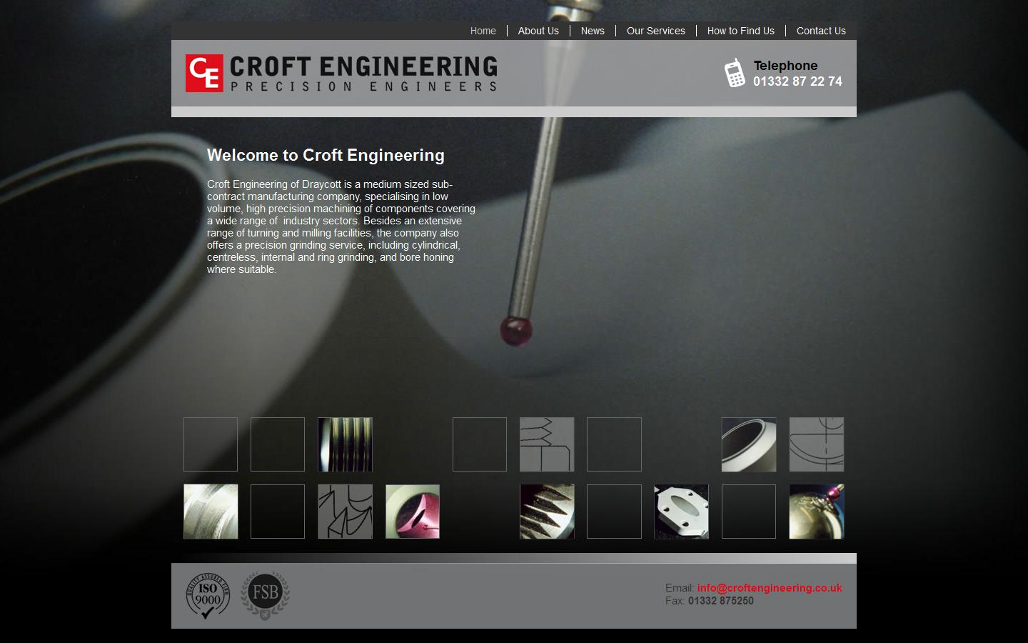 Croft Engineering Website