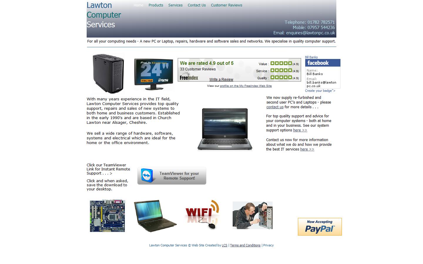 Lawton Computer Services Website