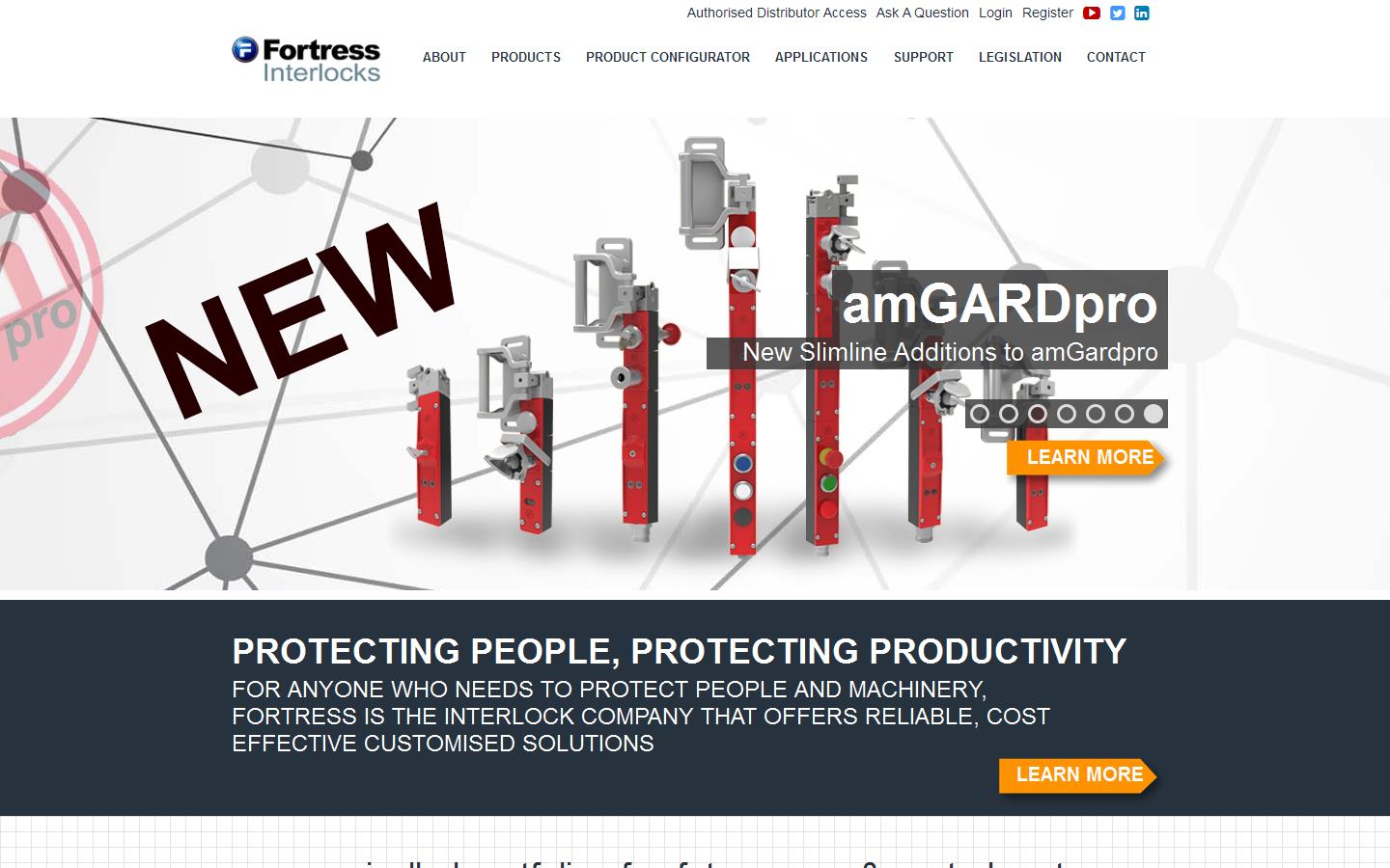 Fortress Interlocks Ltd Website