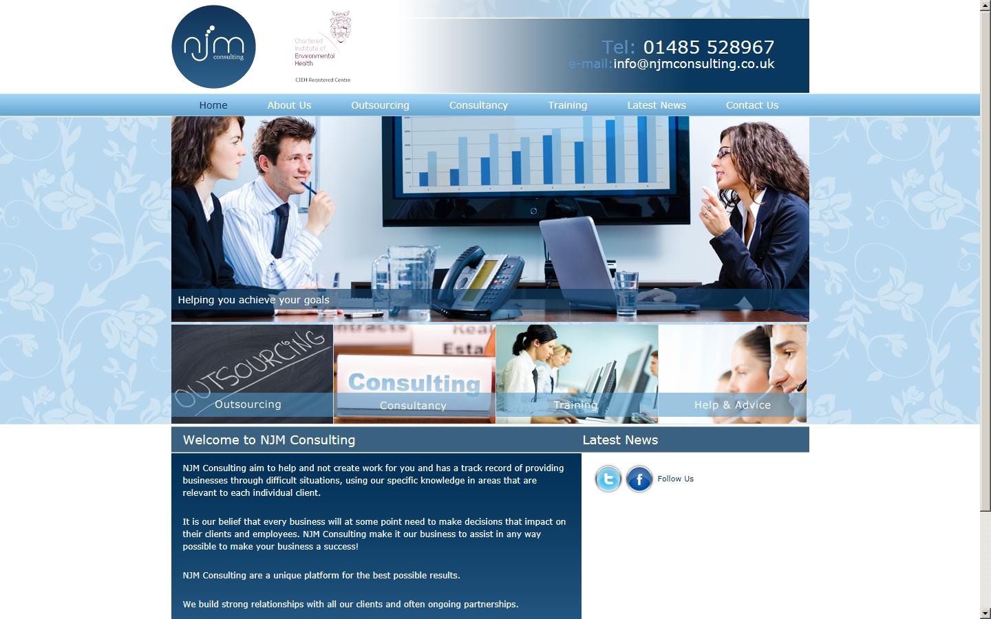 NJM Consulting Website