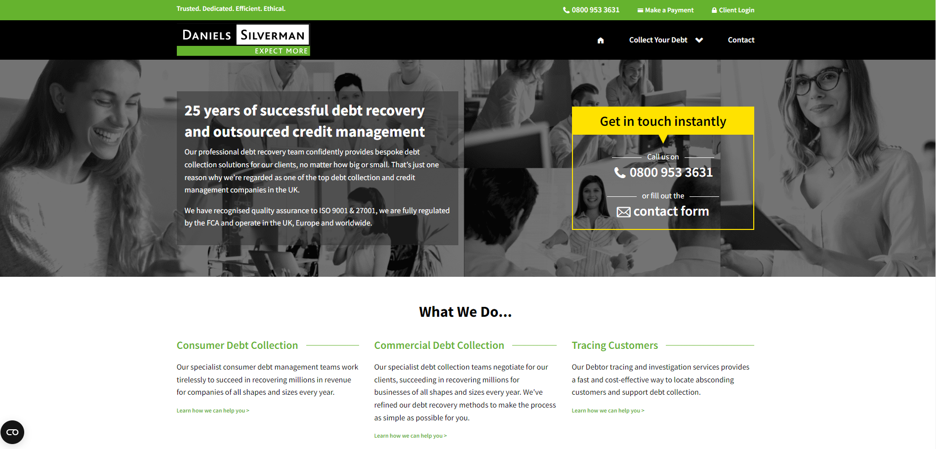 Daniels Silverman Ltd Website