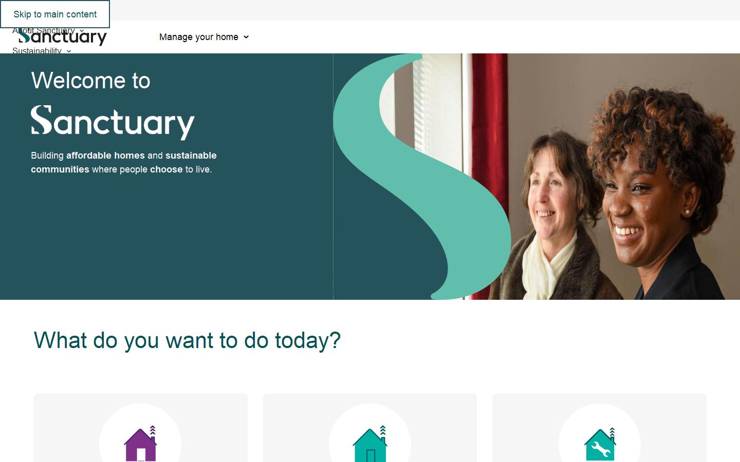 Sanctuary Maintenance Website