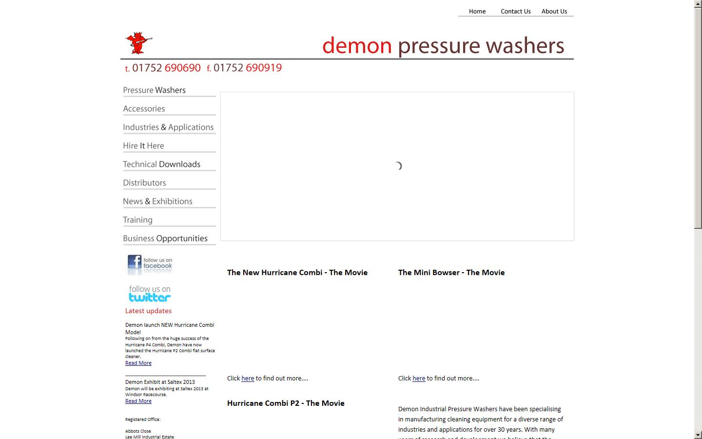 Demon International Ltd Website