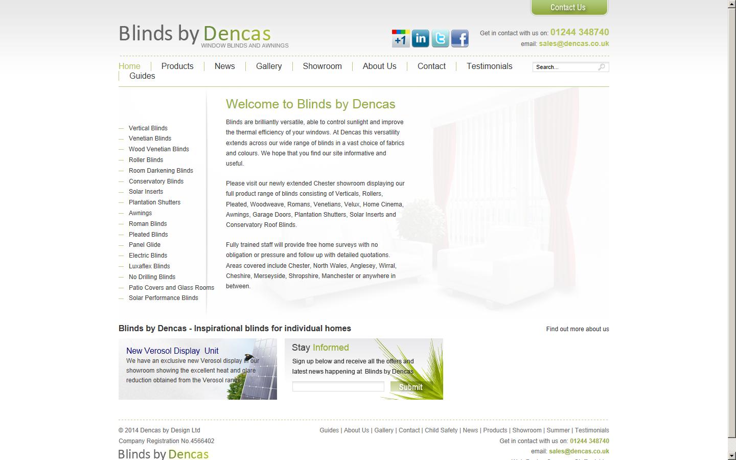 Dencas by Design Website