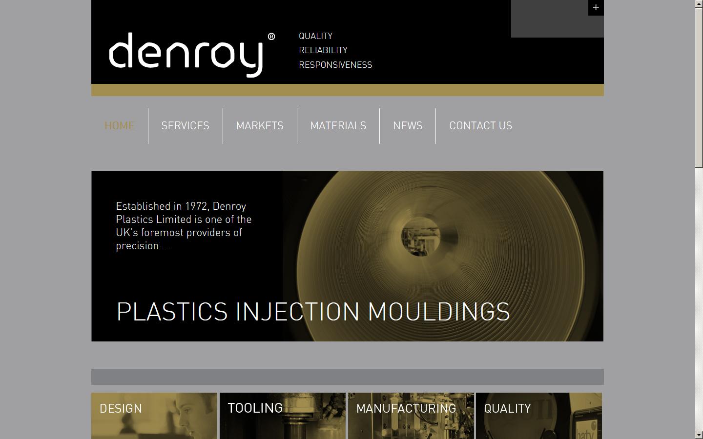 Denroy Plastics Limited Website