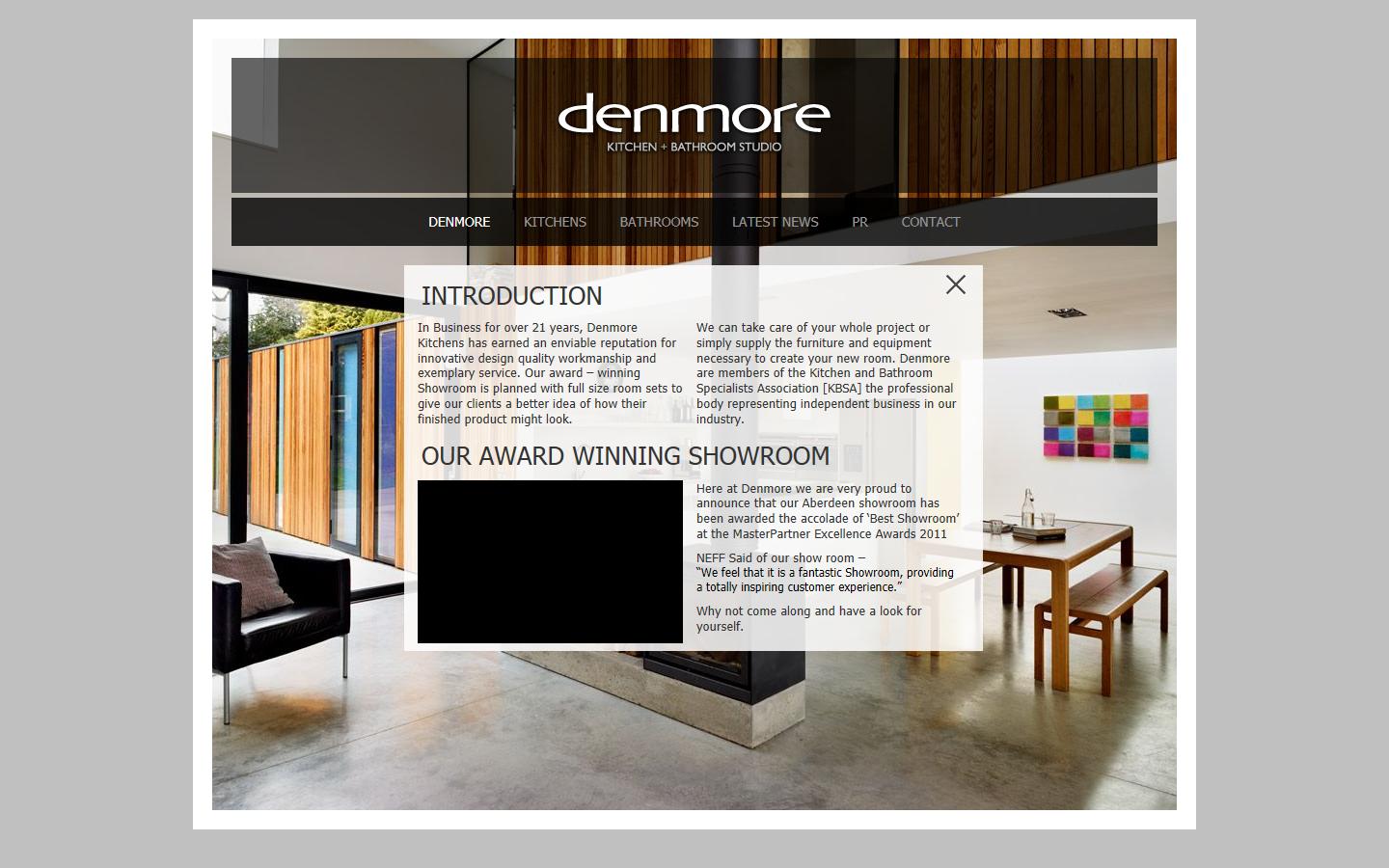 Denmore Kitchens & Bedrooms - Aberdeen Website