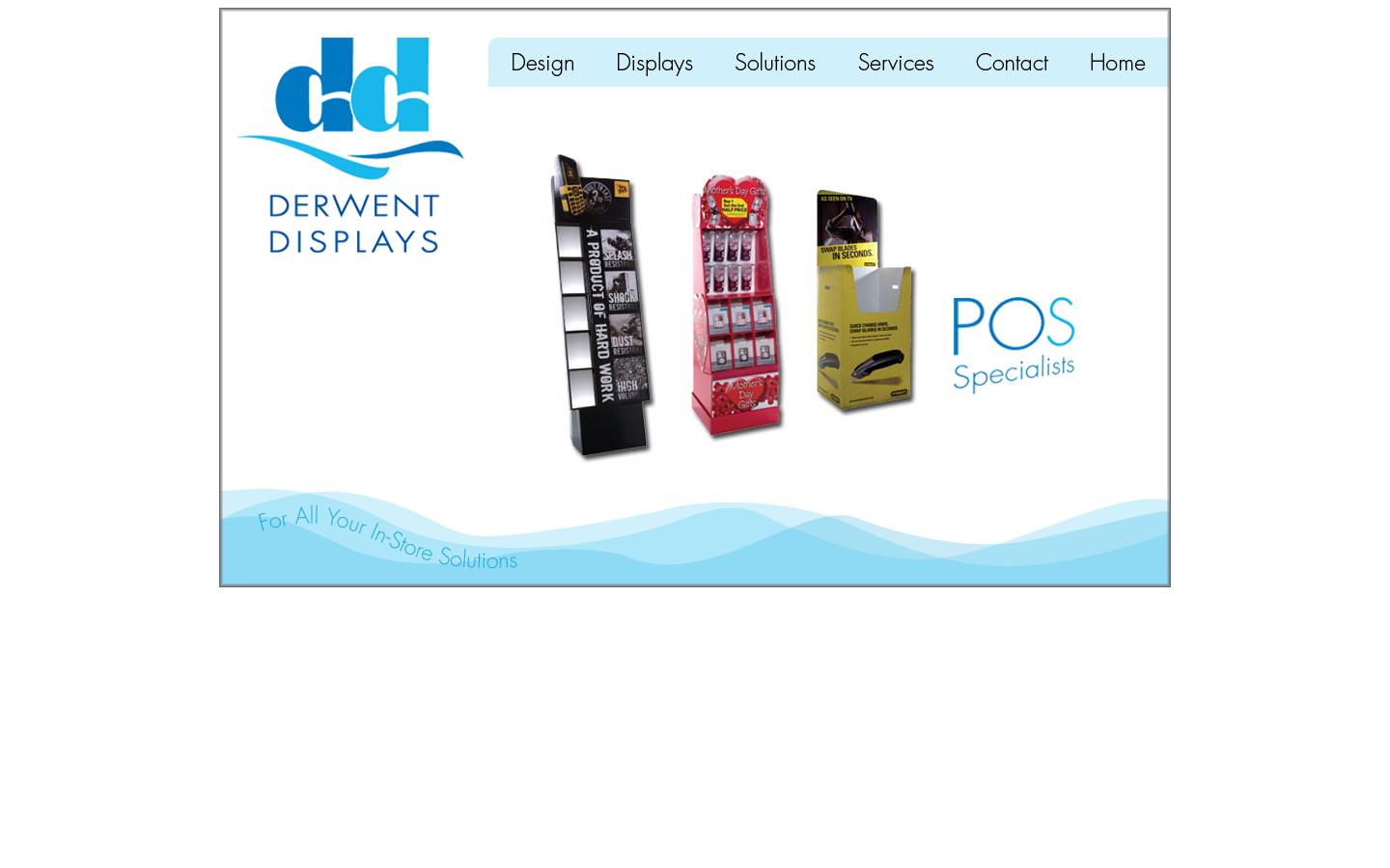 Derwent Displays Website