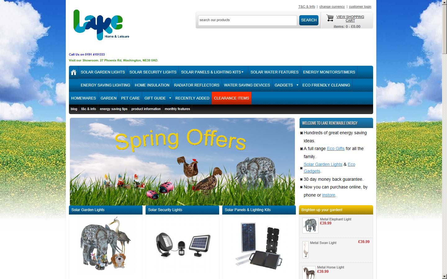 Lake Renewable Energy Website