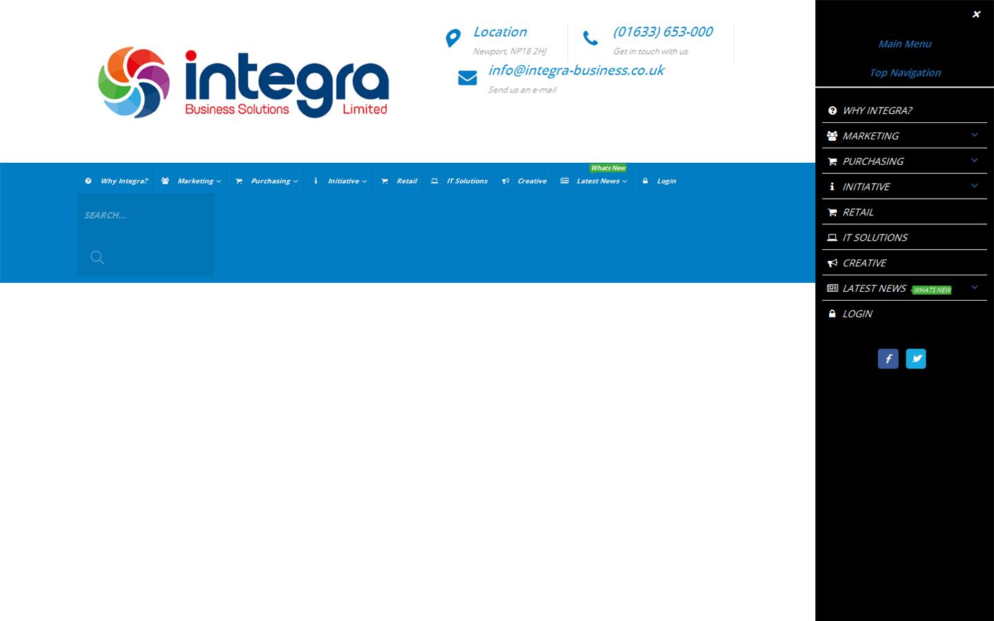 Integra Office Solutions Ltd Website