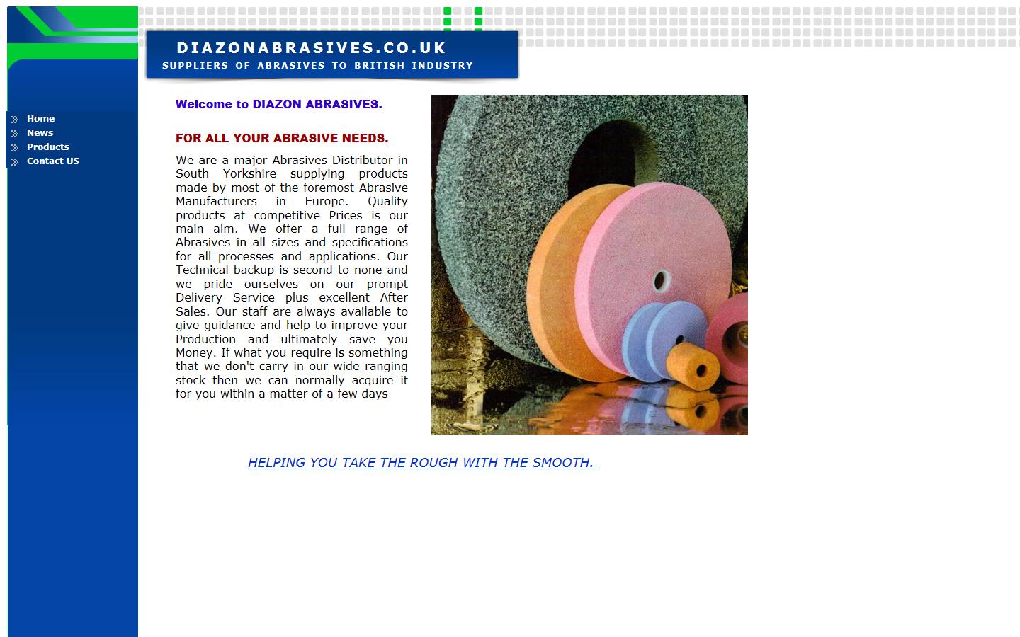 Diazon Abrasives Website