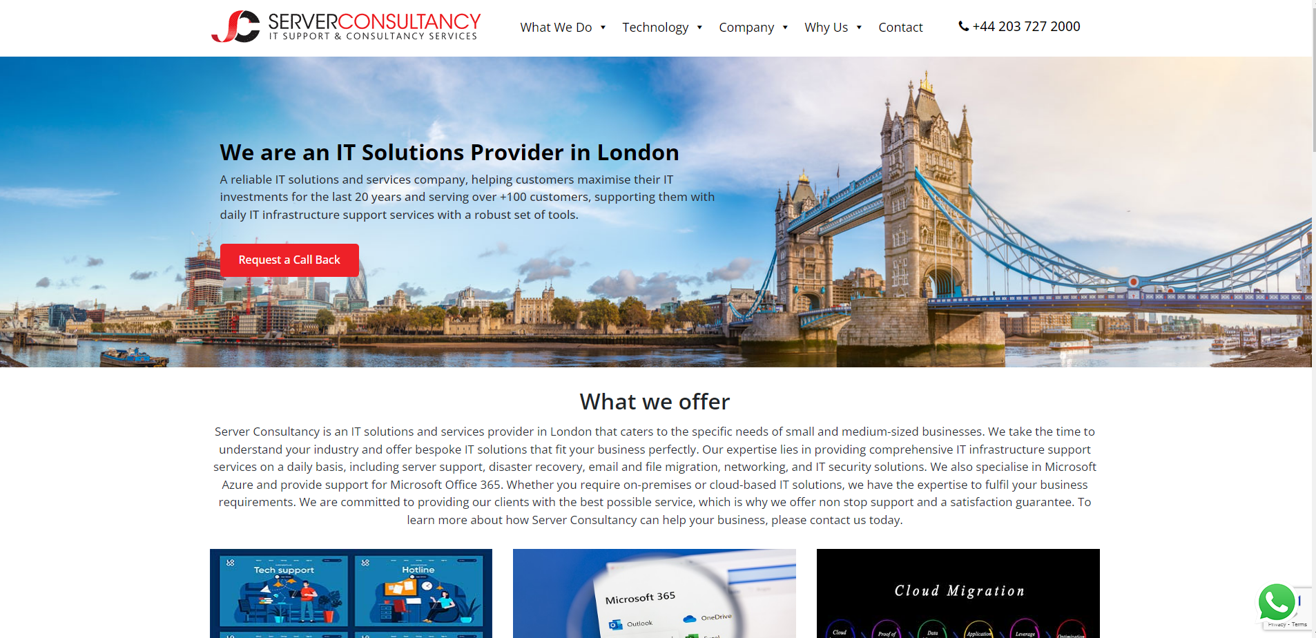 Server Consultancy Ltd Website
