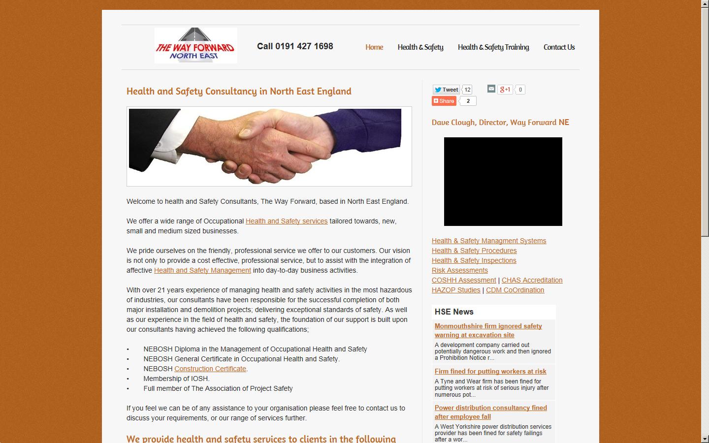 The Way Forward North East Website