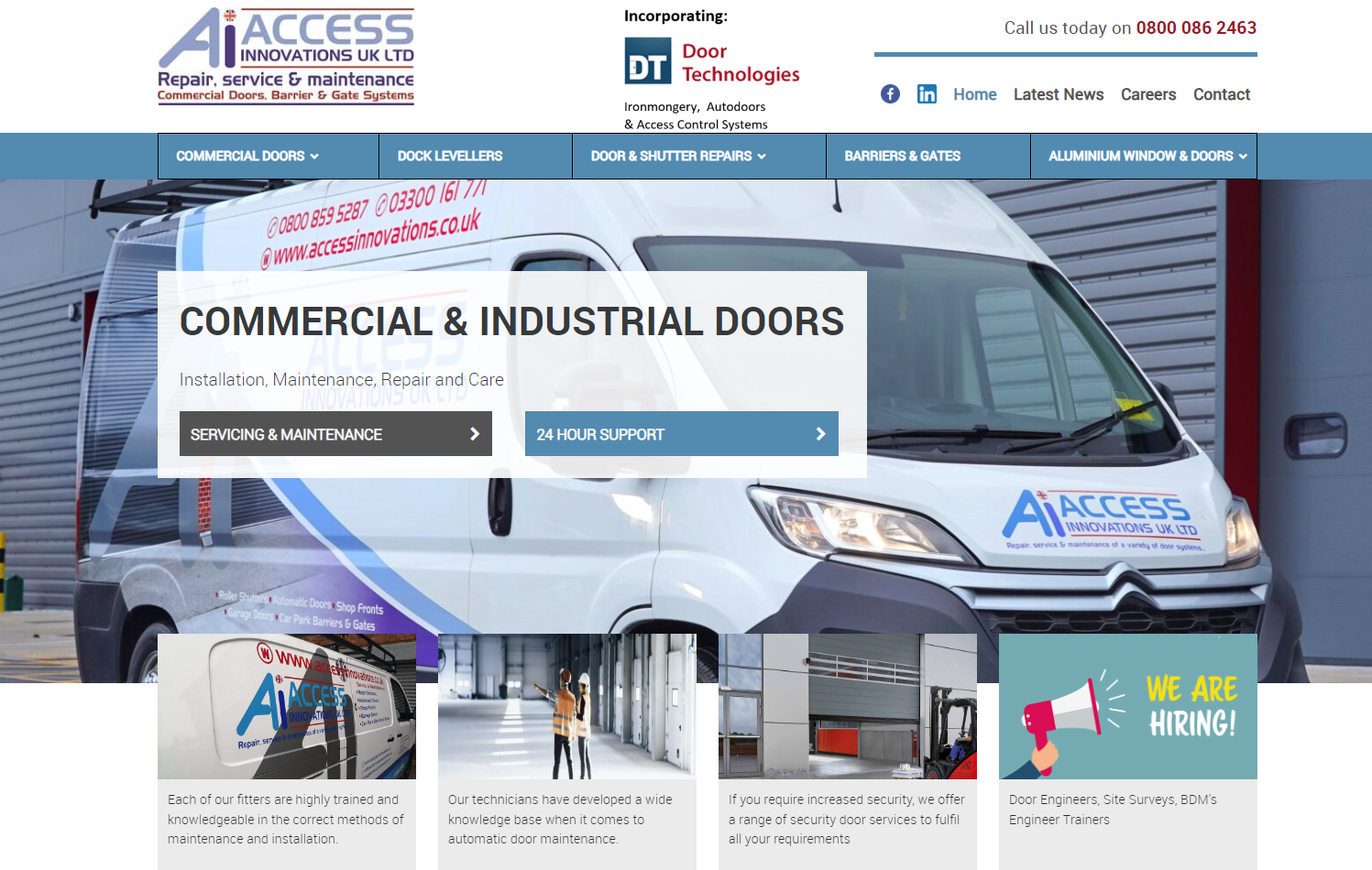 Access Innovations UK Ltd Website