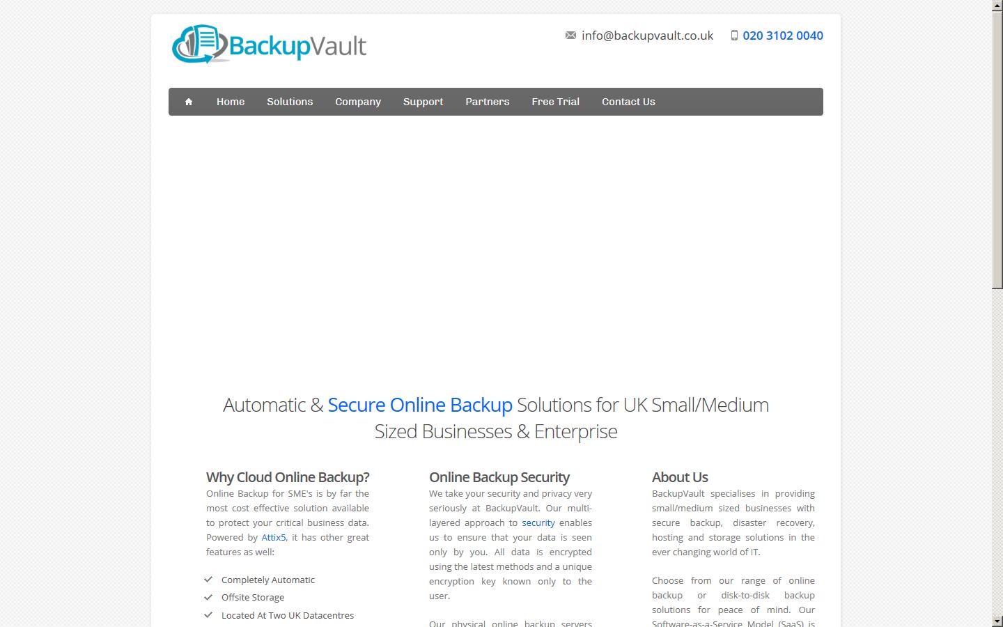 Blueraq Solutions Ltd Website