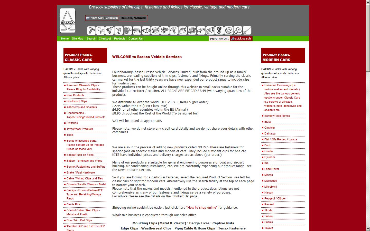 Bresco Vehicle Services Ltd Website