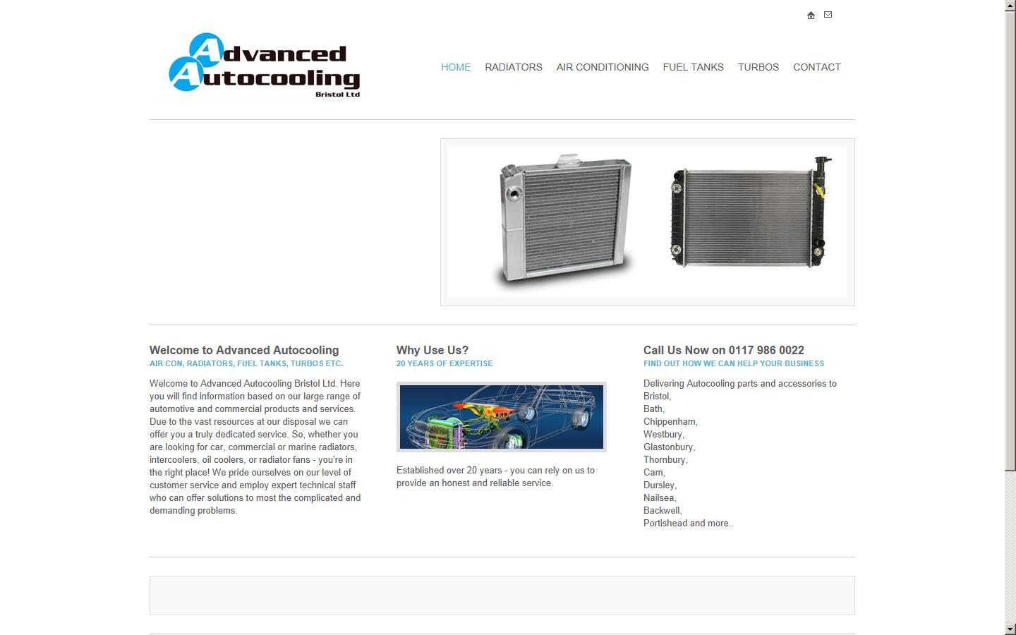 Advanced Autocooling Bristol Ltd Website