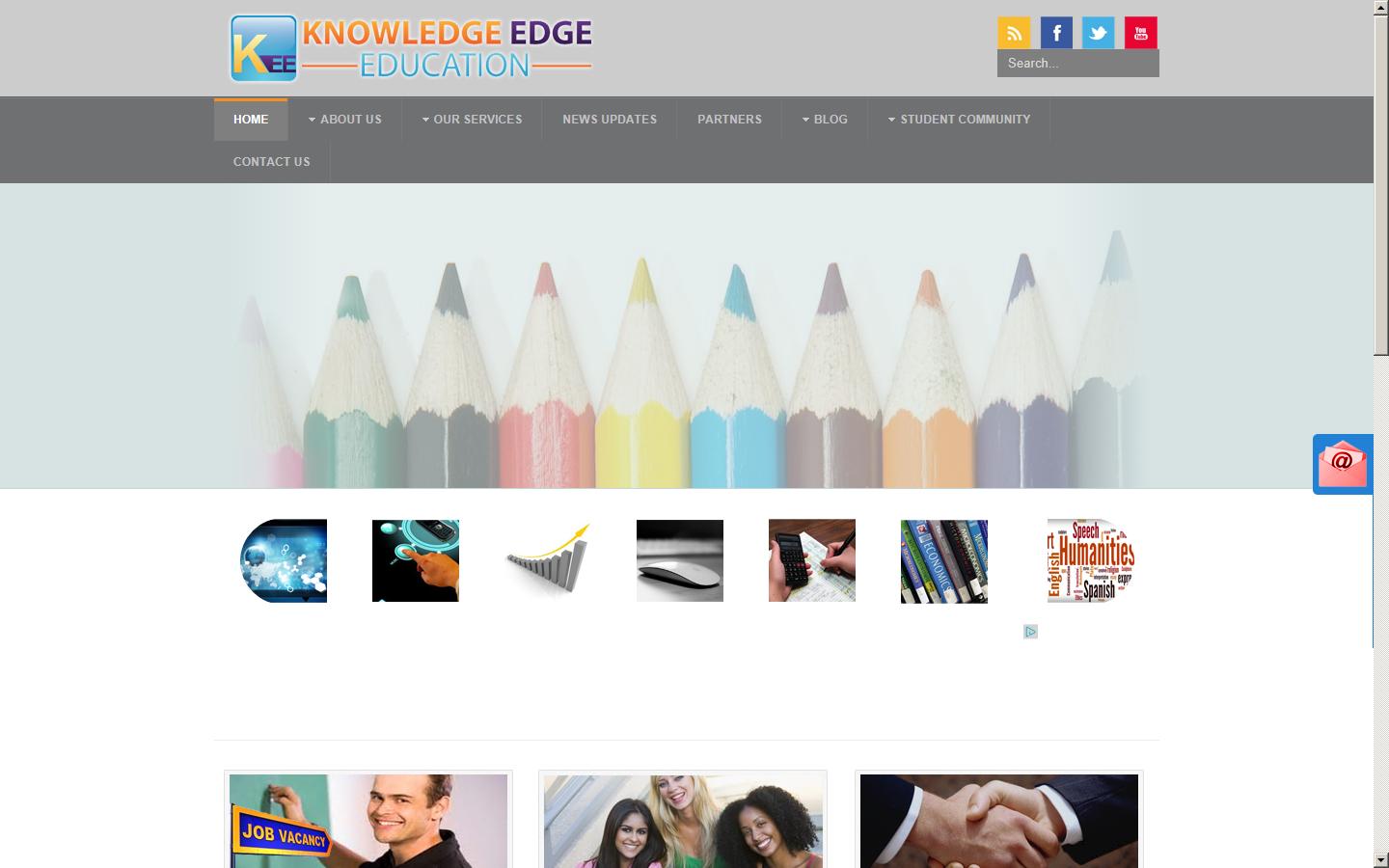 Knowledge Edge Education Website
