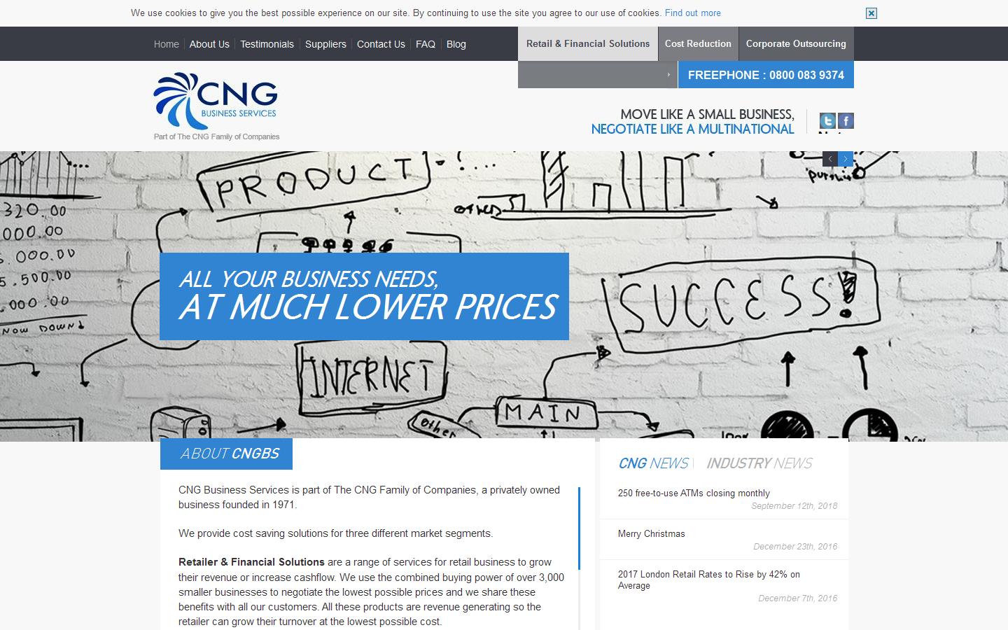 CNG Business Services Ltd Website