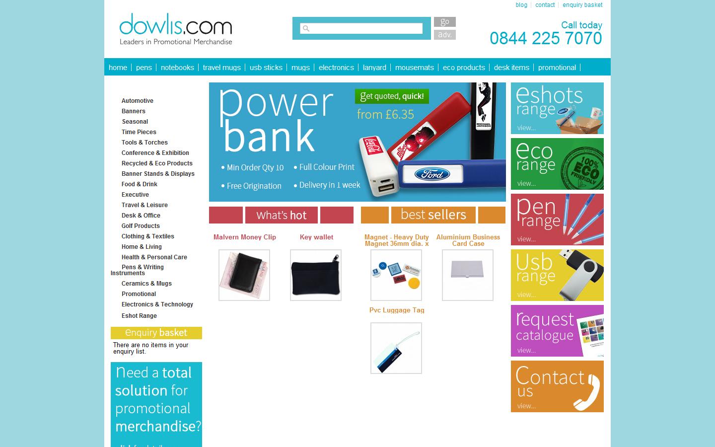 Dowlis.com Website