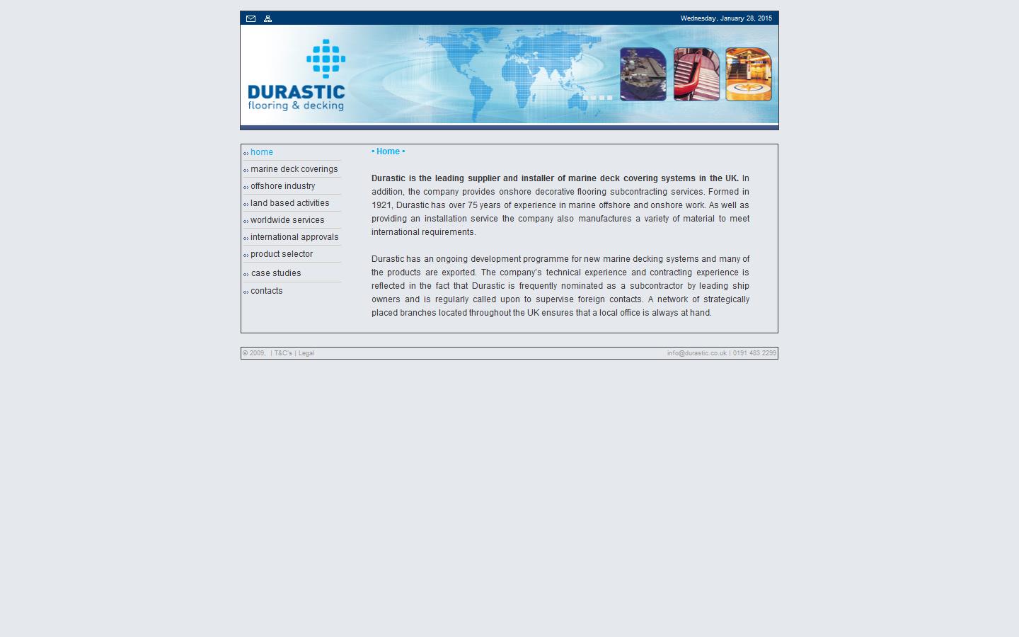 Durastic Ltd. Website