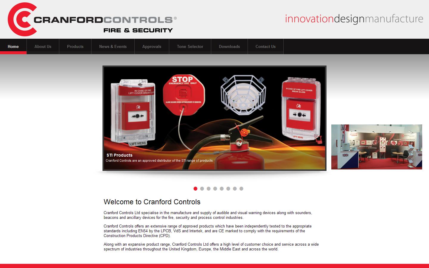 Cranford Controls Website