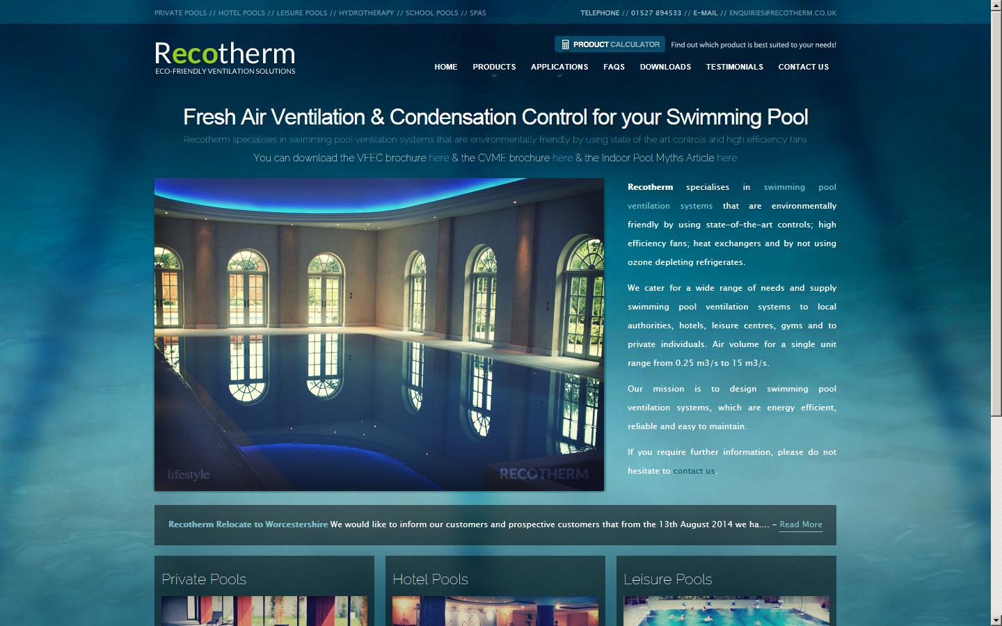 Recotherm Ltd Website
