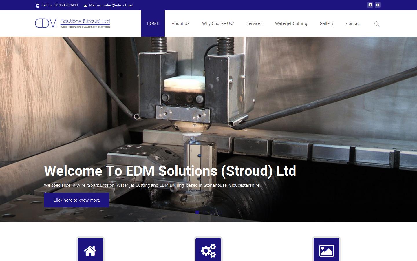 EDM Solutions (Stroud) Ltd Website