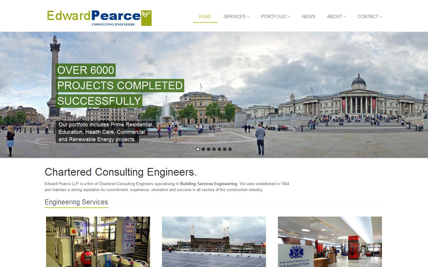 Edward Pearce LLP Website