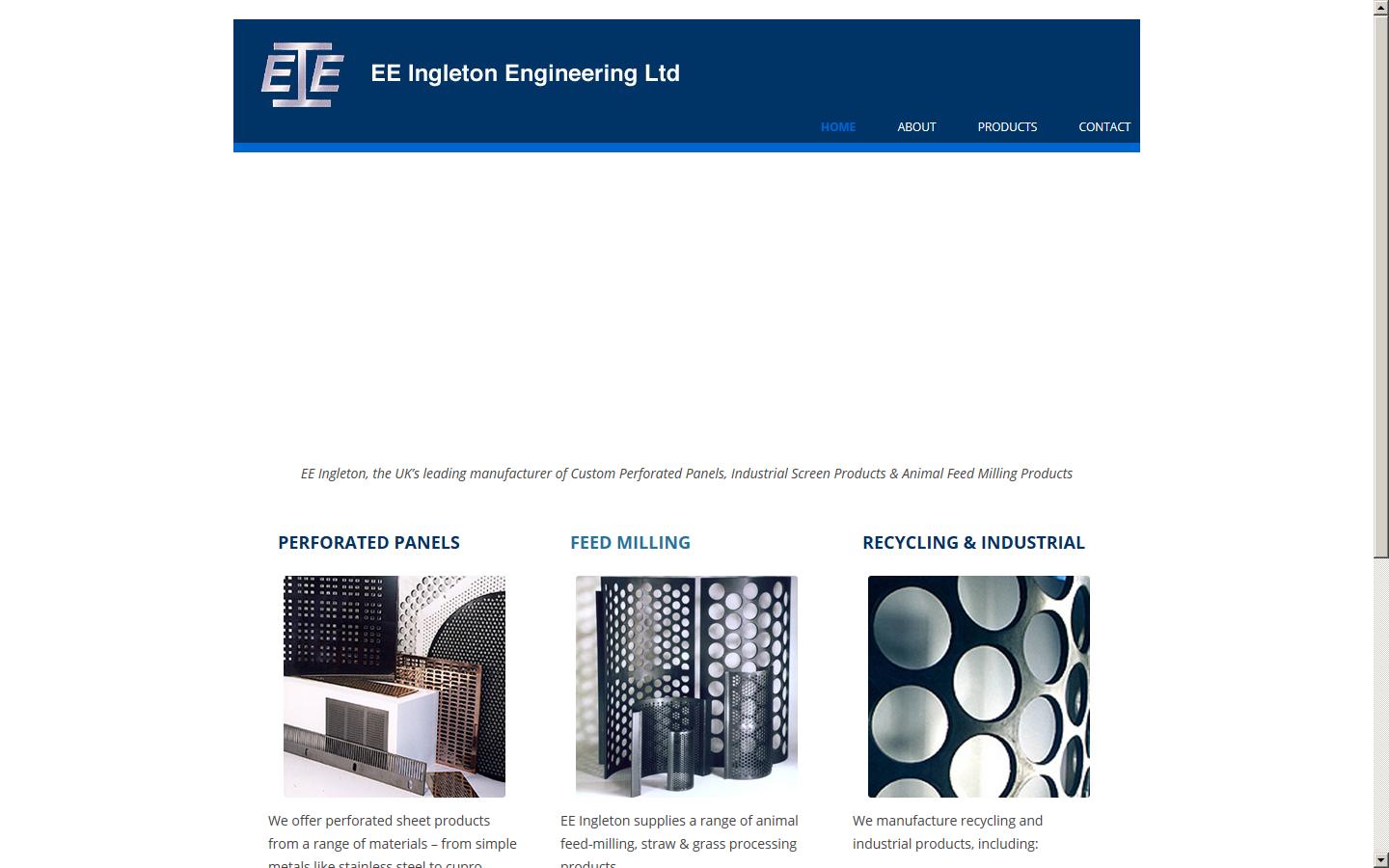 E E Ingleton Engineering Ltd Website