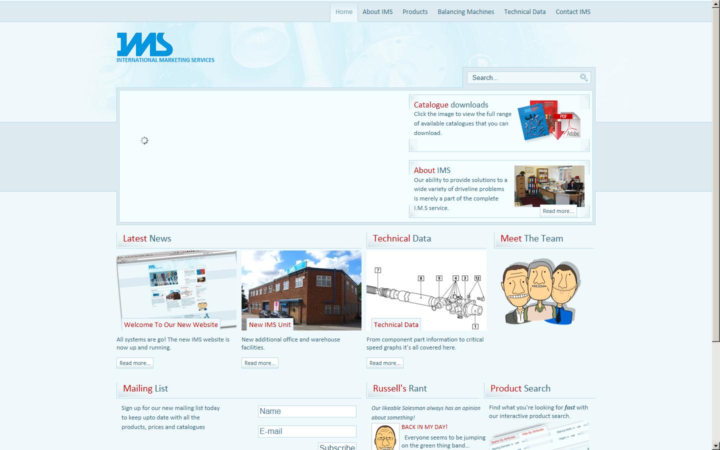 IMS Ltd Website