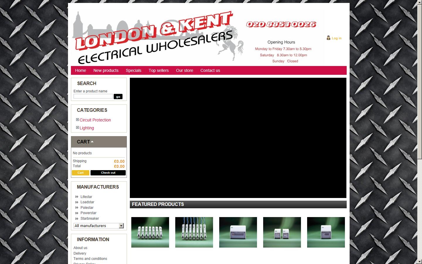London & Kent Electrical Ltd Website