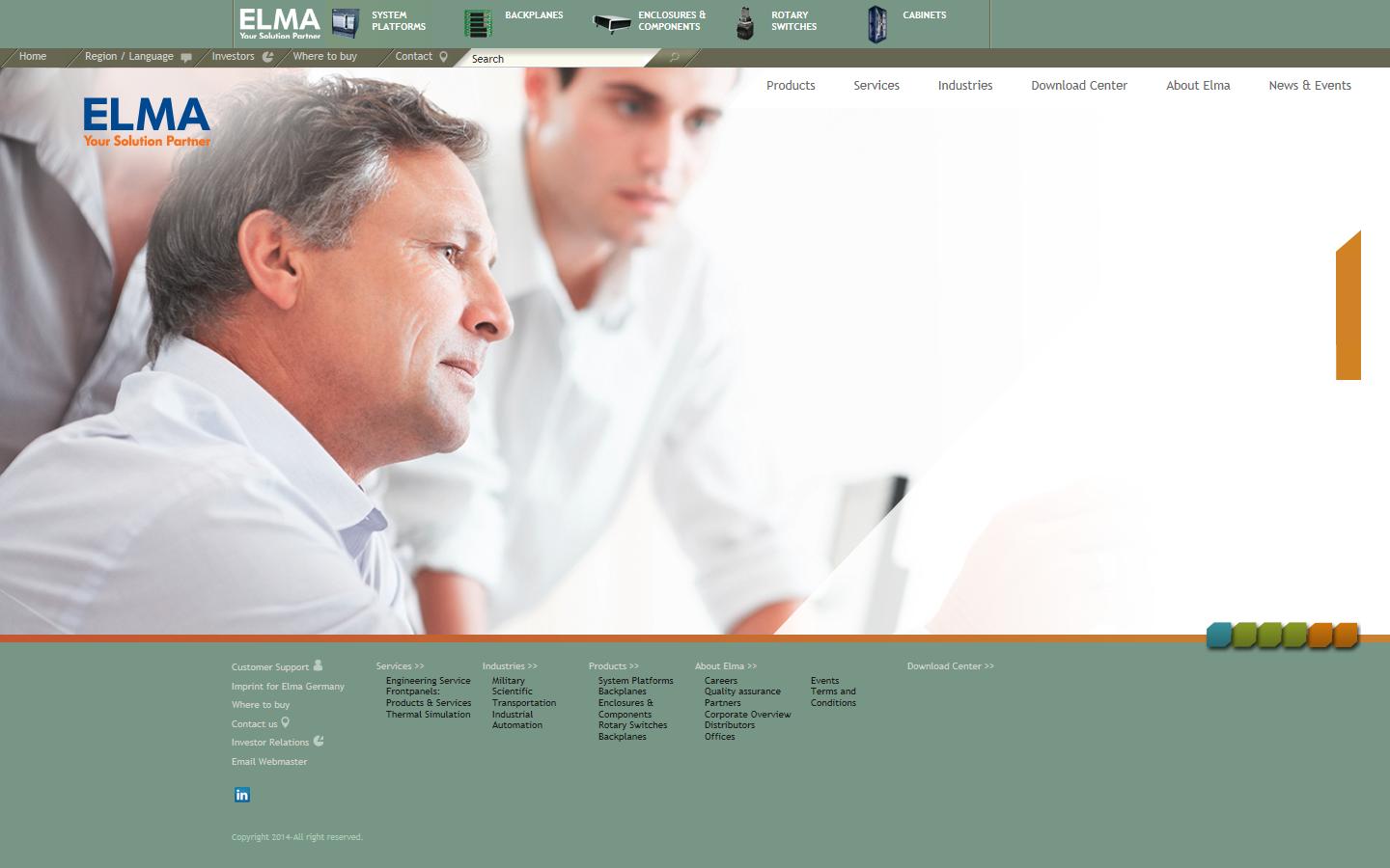 Elma Electronic Inc Website