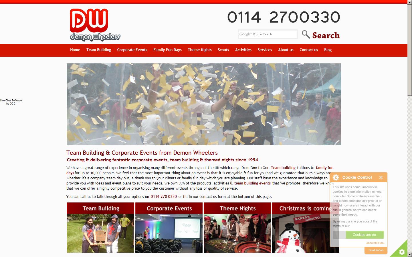 Demon Wheelers Website