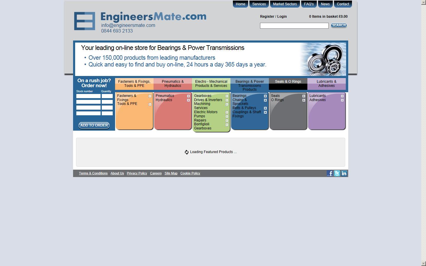 Engineers Mate Ltd Website