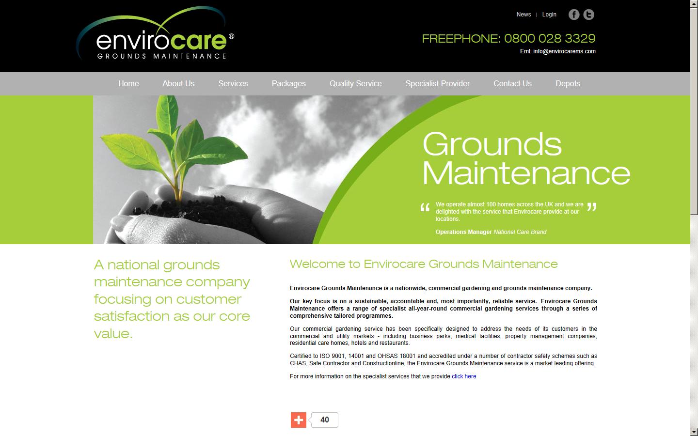 Envirocare  Website