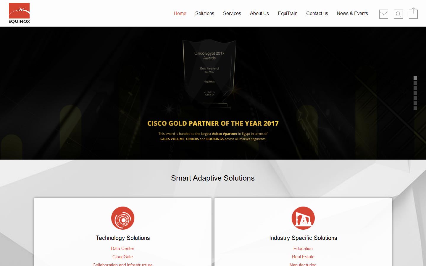 Equinox International Ltd  Website