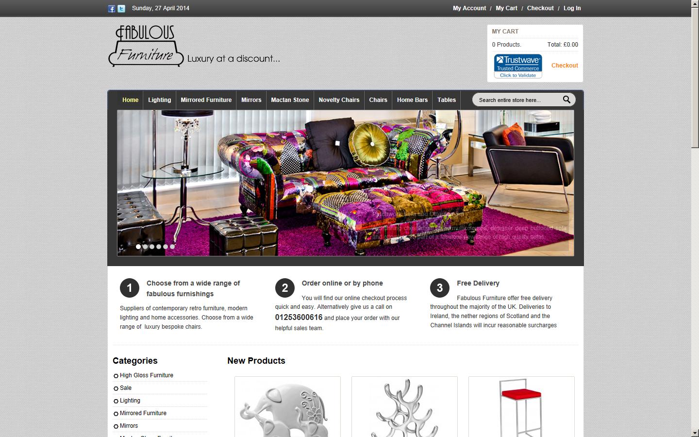 Fabulous Furniture Website