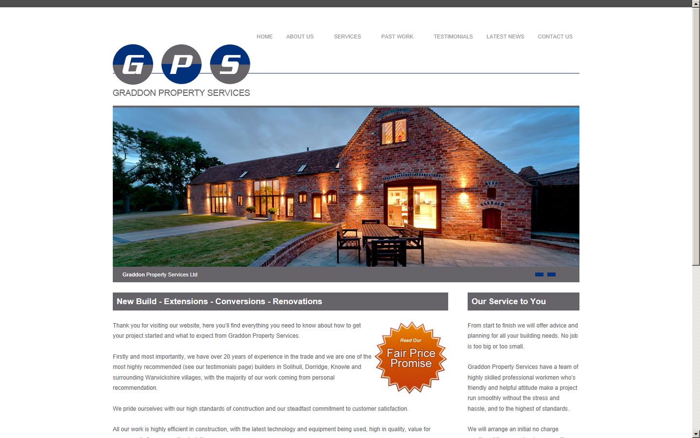 Graddon Property Services LTD  Website