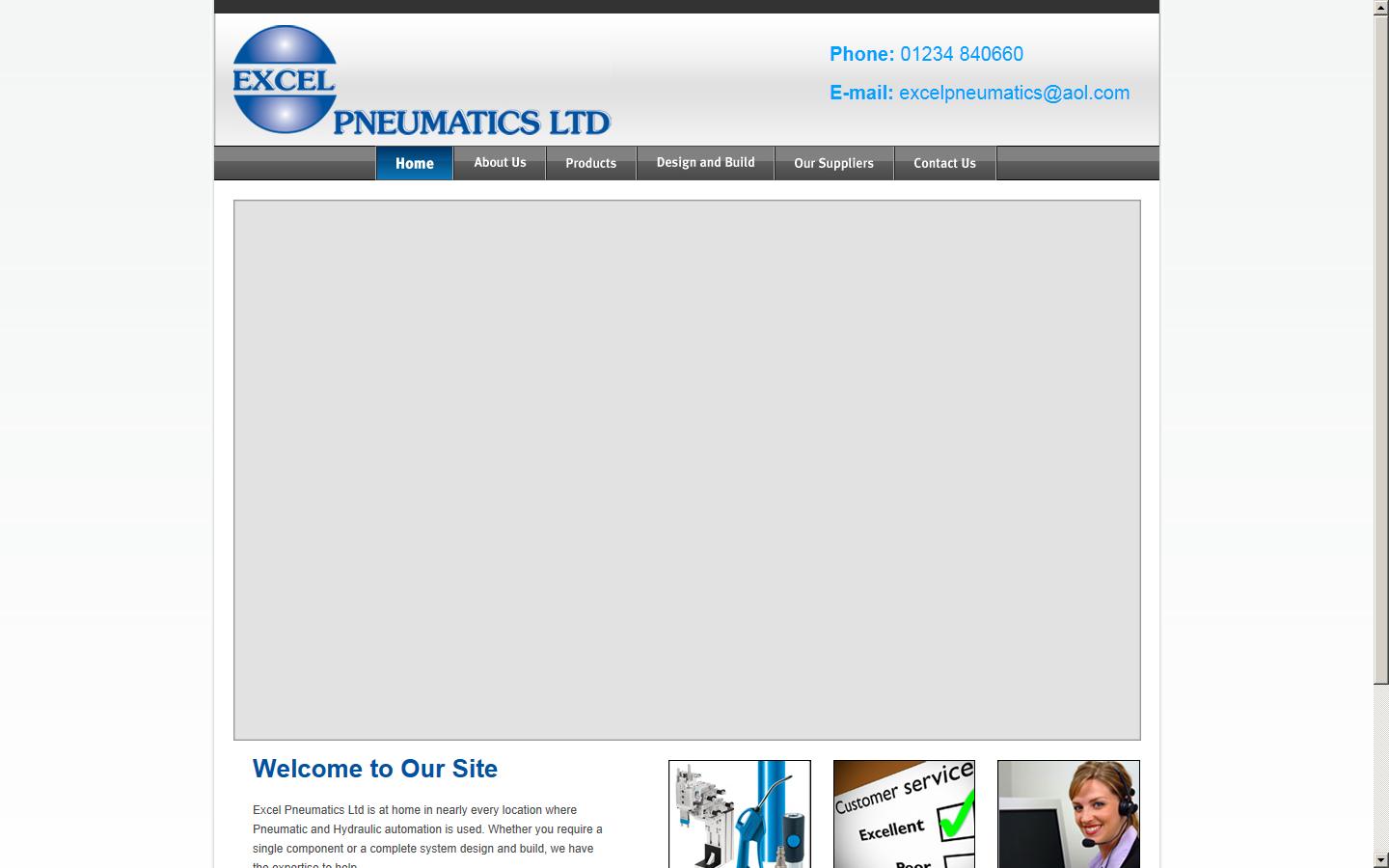 Excel Pneumatics Ltd Website