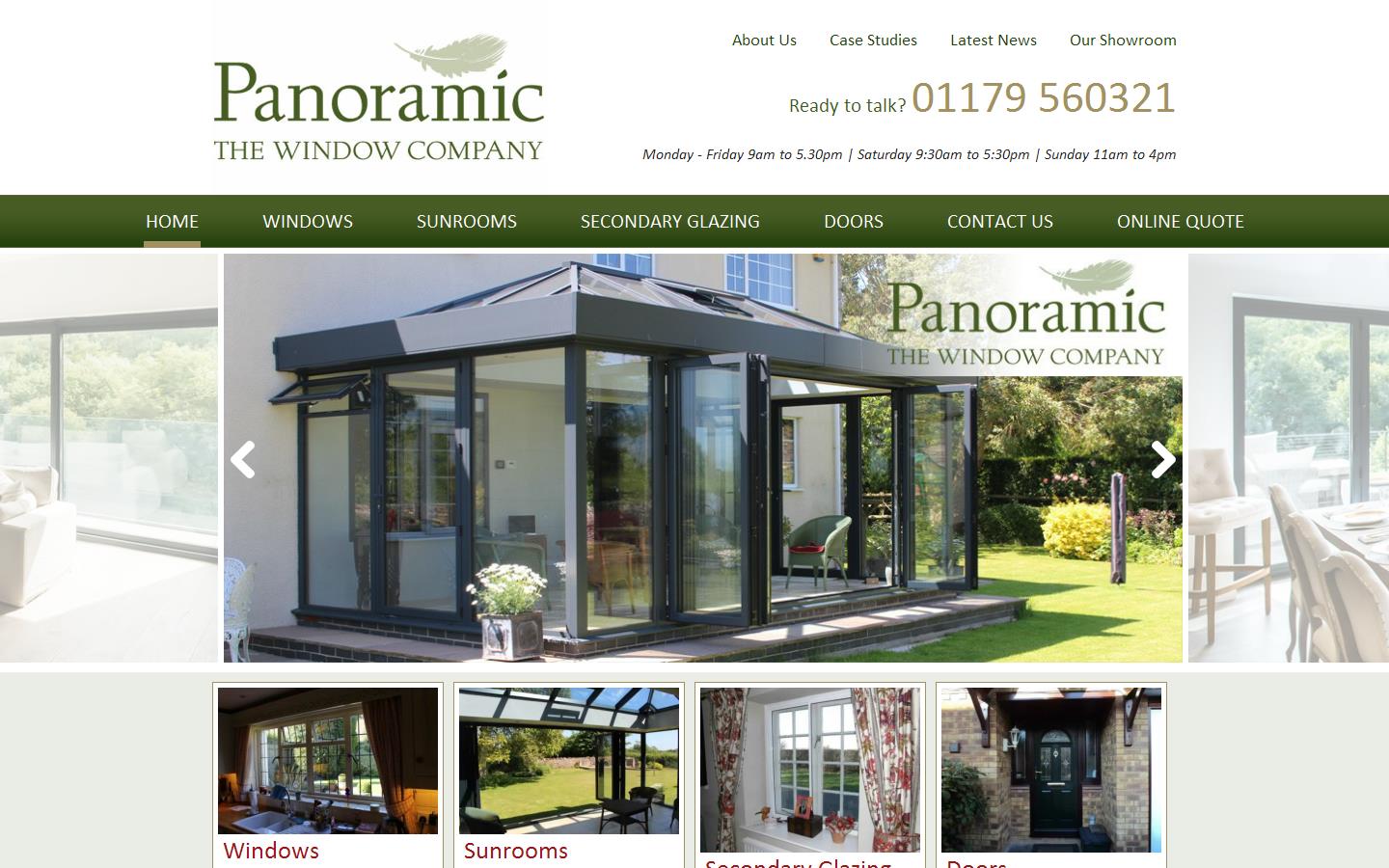 Panoramic Windows Website