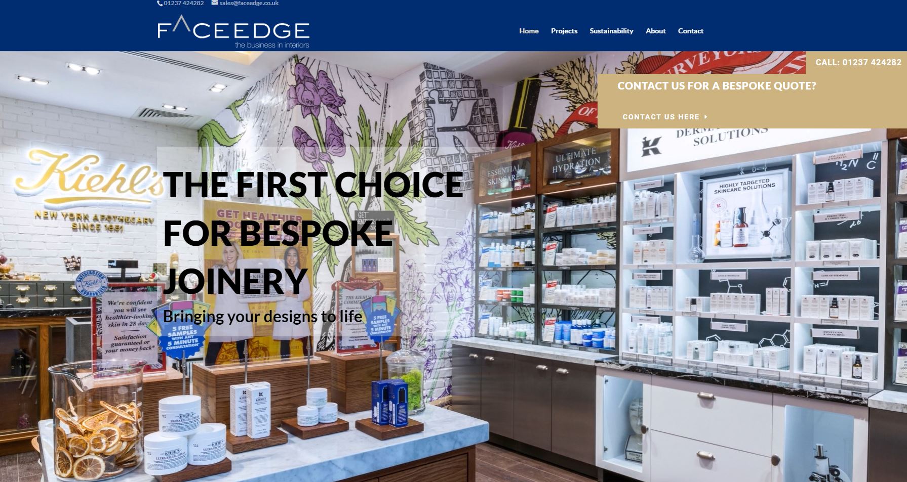 Face Edge Ltd  Website