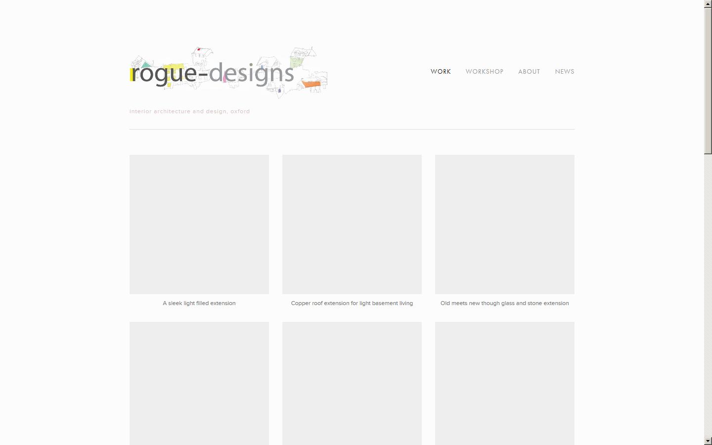 Rogue Designs Website