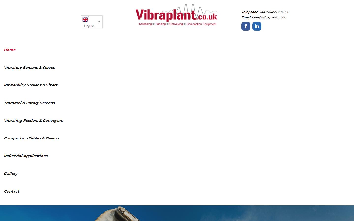 Vibraplant Ltd Website