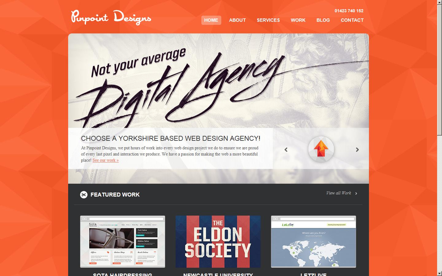 Pinpoint Designs Website