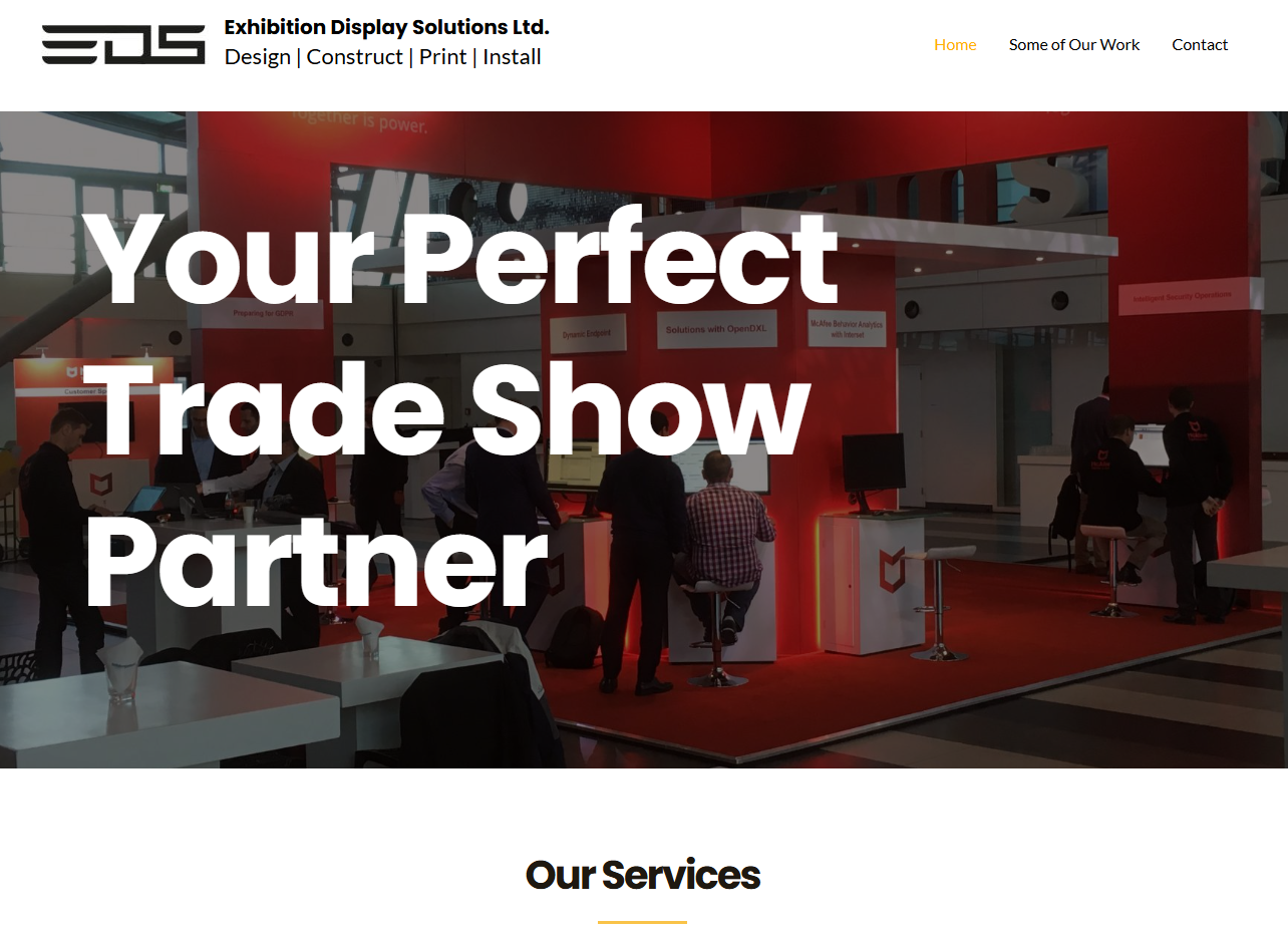 Exhibition Display Solutions Ltd Website