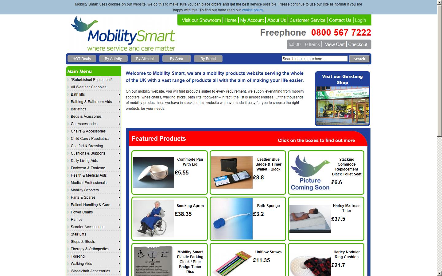 Mobility Smart Ltd Website