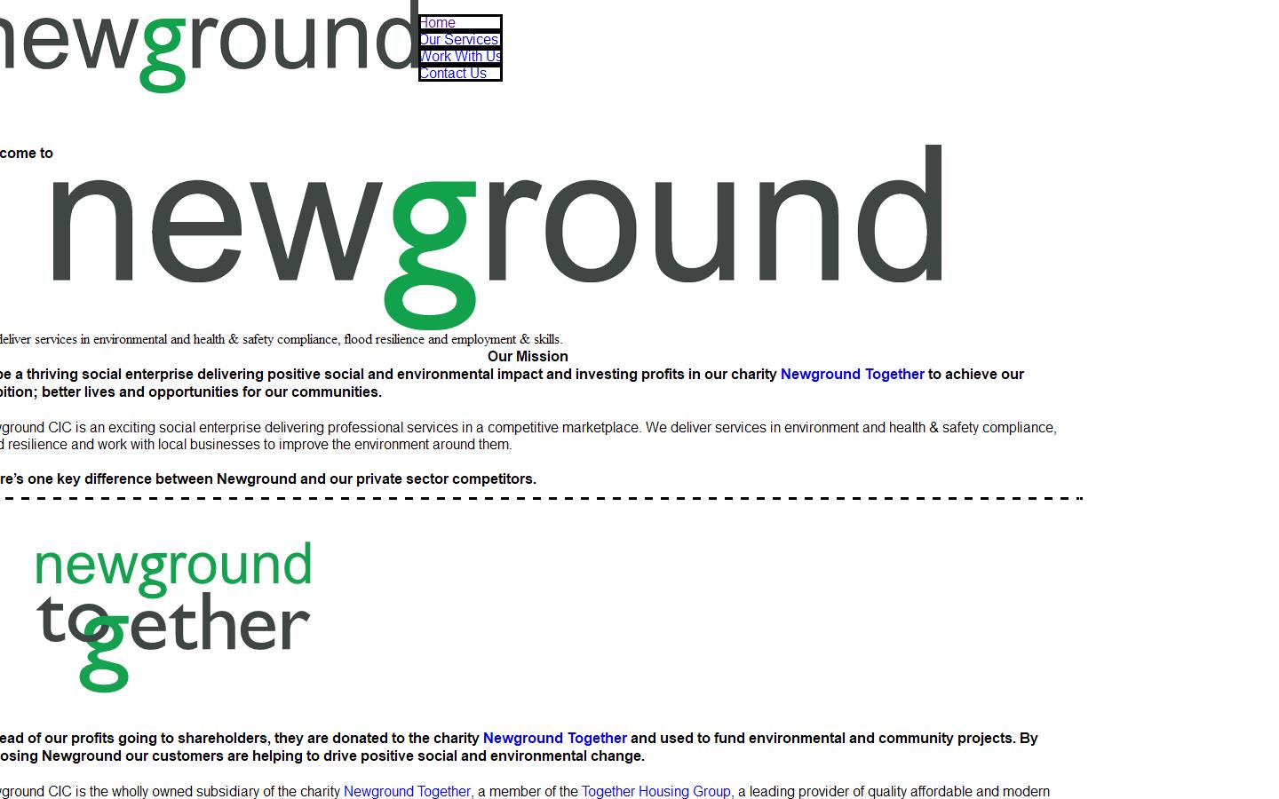 Newground Website