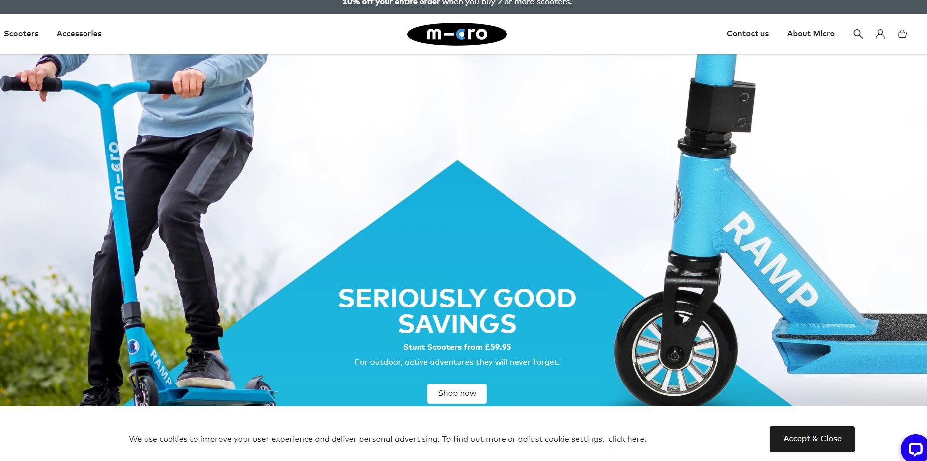 Micro Scooters Ltd Website