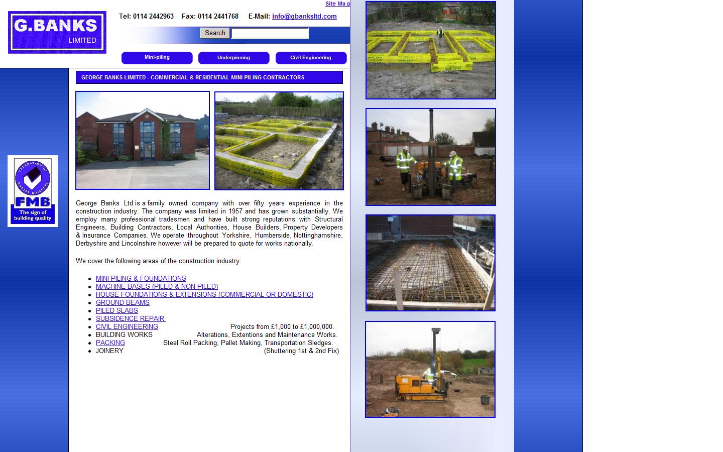 G.Banks Limited Website